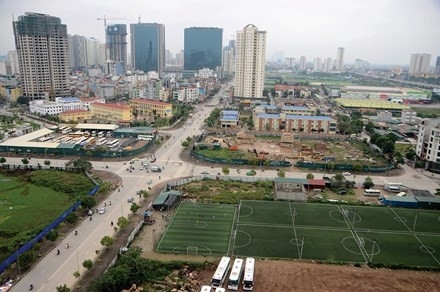Ha Noi thanh tra, xu ly vi pham dat dai tren toan thanh pho hinh anh 1