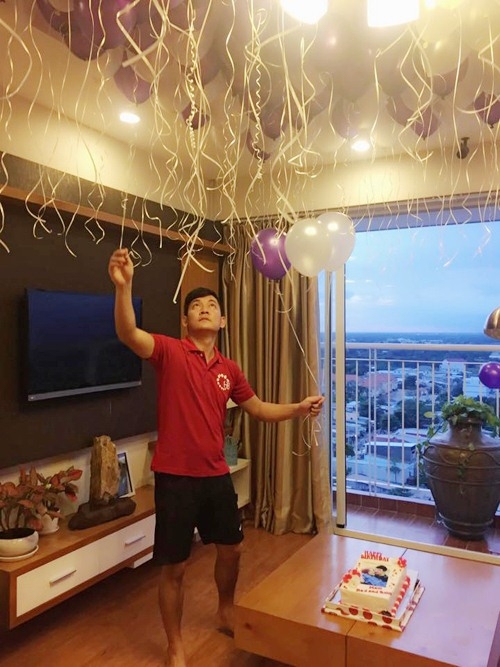 thanh dat to chuc sinh nhat lang man cho ba bau hai bang - 2