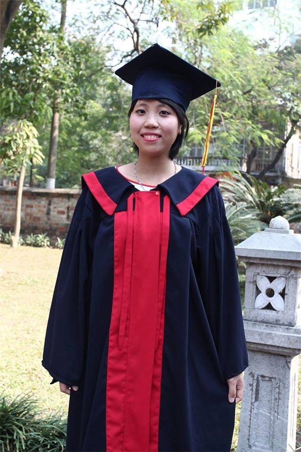 Vừa ra trường, Quyên vào làm việc cho một tập đoàn có tiếng ở Nhật với mức lương kĩ sư. (Ảnh NVCC)