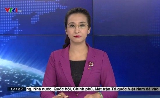 Hình ảnh không bao giờ được phát sóng của BTV Vân Anh