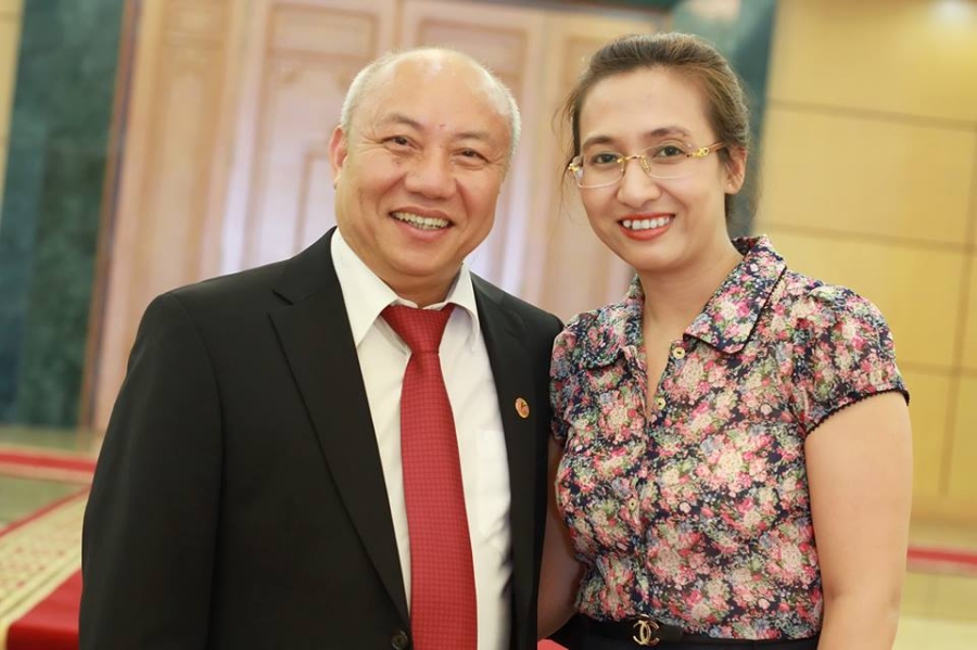 Hình ảnh không bao giờ được phát sóng của BTV Vân Anh