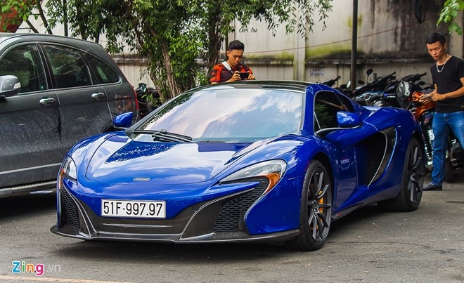 Sieu xe McLaren 650S cua Minh Nhua ra bien doc hinh anh 4