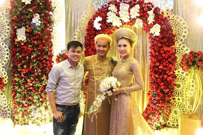 Dan sao Viet nhi nhanh trong dam cuoi Thien Bao hinh anh 4