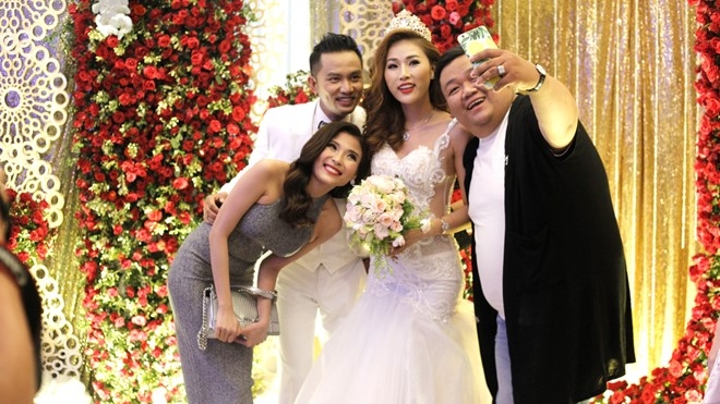 Dan sao Viet nhi nhanh trong dam cuoi Thien Bao hinh anh 8