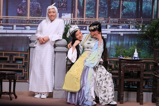 Truong Giang lien tuc om hon tinh cu Tran Thanh o On gioi hinh anh 8