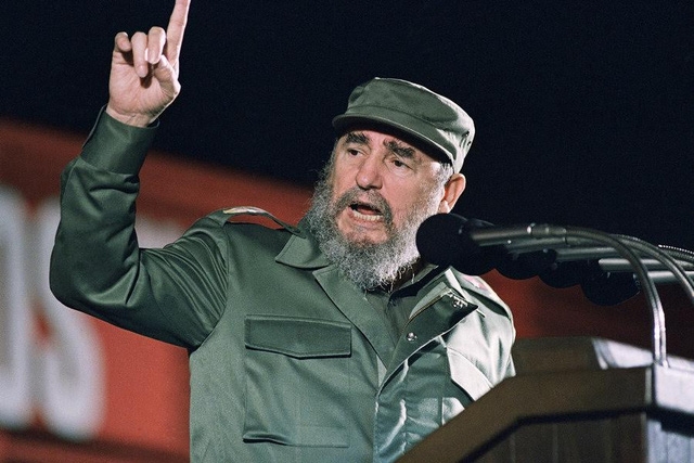  Lãnh tụ cách mạng Cuba Fidel Castro (Ảnh: AP) 