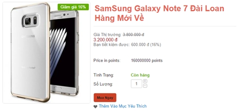 Cảnh giác Galaxy Note 7 hàng giả được bán tại Việt Nam - ảnh 1