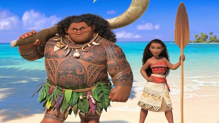 “Moana” hiện đang “bỏ bùa” các khán giả Bắc Mỹ