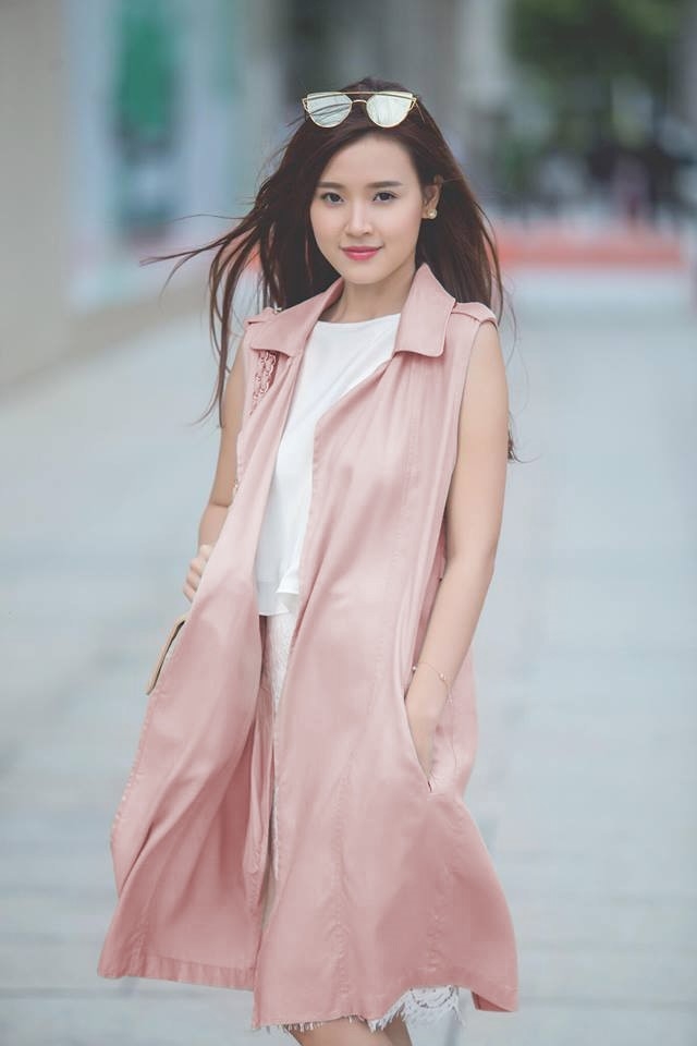 Loat fashionista Viet chuong sac hong trong street style hinh anh 5