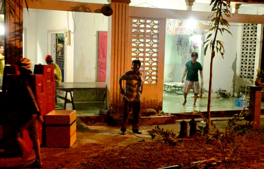  Hiện trường vụ án mạng đau lòng 