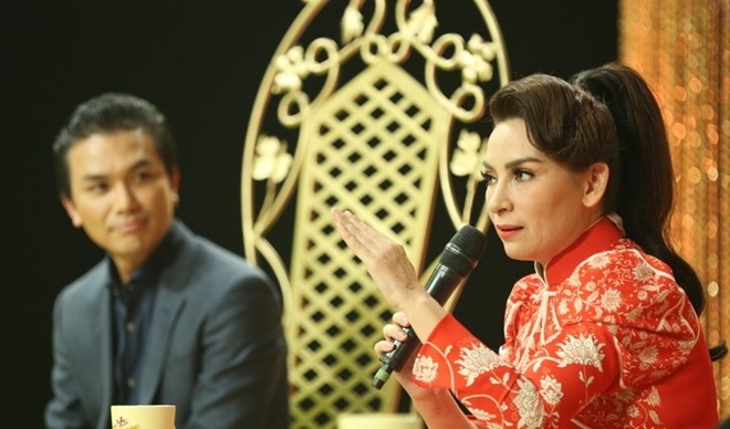 Phi Nhung lien tuc 'chat chem' Manh Quynh khi ngoi ghe nong hinh anh 2
