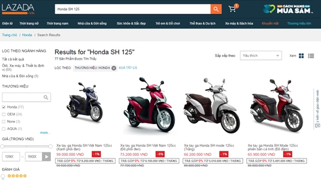 Xe may giam gia ngay Online Friday van chenh gan chuc trieu hinh anh 2