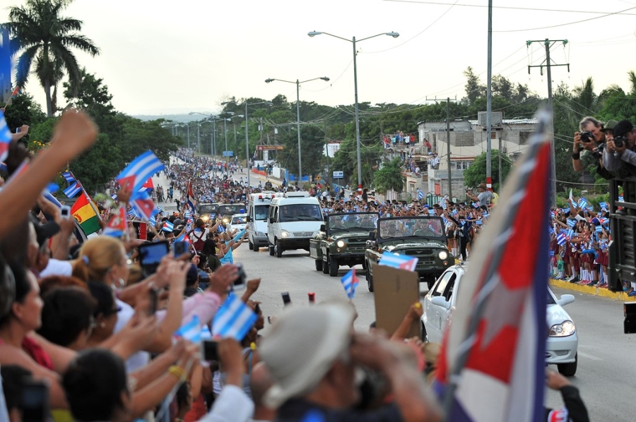 Doan xe tang dua lanh tu Fidel Castro ve chiec noi cach mang hinh anh 14