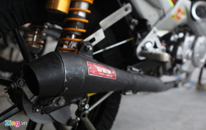 Honda Wave phien ban xe dua cua tay lai Viet hinh anh 4