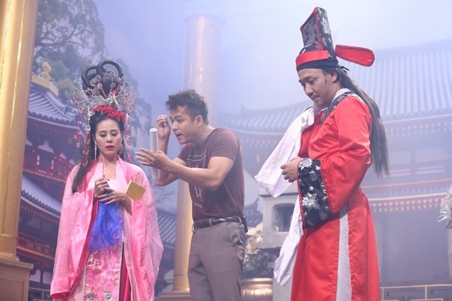 Nam Thu hung tron cai tat cua Tran Thanh tren truyen hinh hinh anh 6