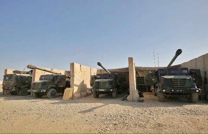 Uy lực pháo tự hành Caesar của Pháp đánh IS ở Iraq - ảnh 3