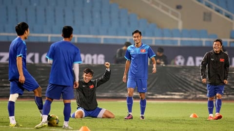 ĐT Việt Nam lạc quan trước trận đánh lớn