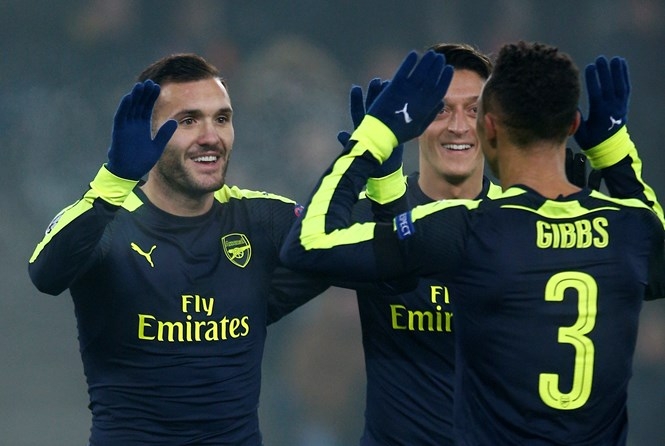 Arsenal có chiến thắng đậm trong loạt trận cuối vòng bảng Champions League /// Reuters