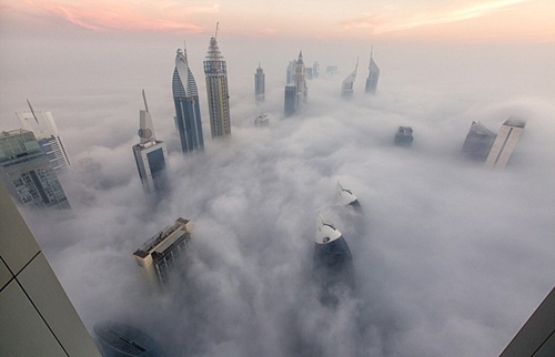 dubai bong hoa “thanh pho tren may” vi suong mu hinh anh 8
