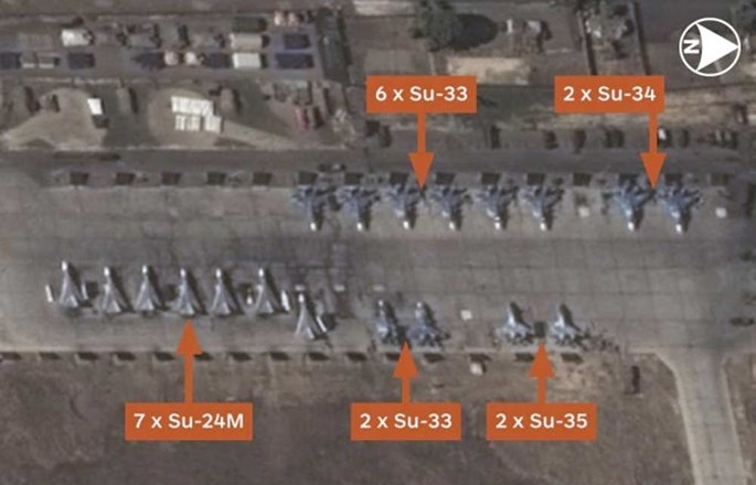 Máy bay trên tàu sân bay Nga sẽ chuyển vào căn cứ ở Syria - ảnh 3