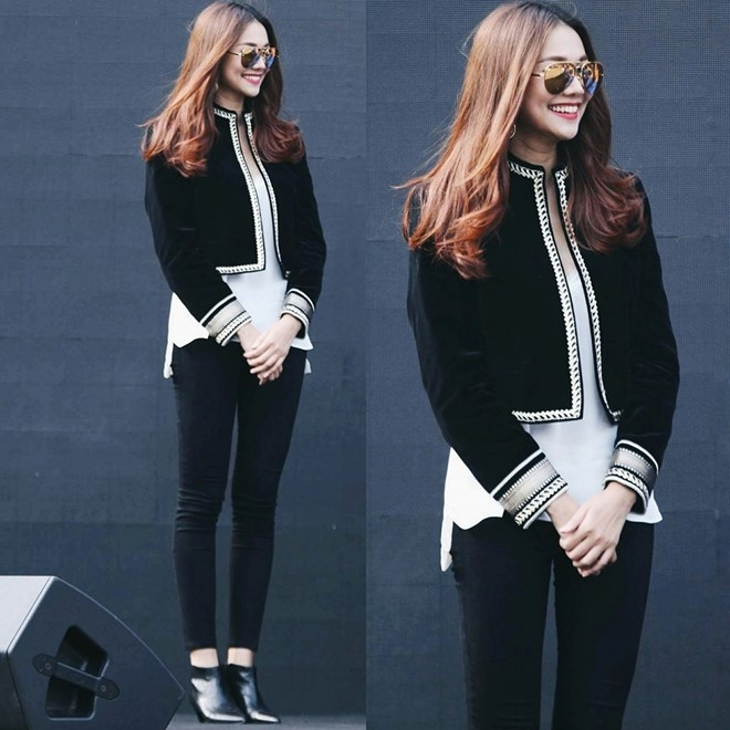 Bo suu tap ao khoac thu dong sanh dieu cua Thanh Hang hinh anh 5