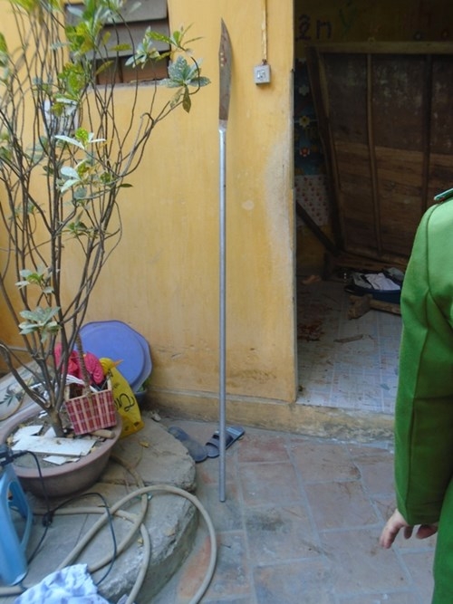 giet vo roi dung dao dai 2m len san thuong có thủ hinh anh 2