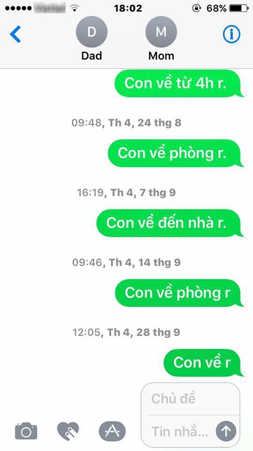 cuoi bo voi nhung tin nhan giua bo me va con khi phu huynh qua “kiem loi” - 7