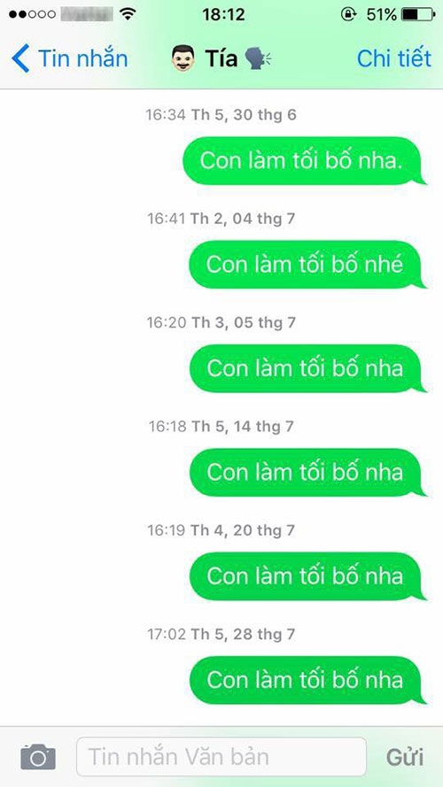 cuoi bo voi nhung tin nhan giua bo me va con khi phu huynh qua “kiem loi” - 8