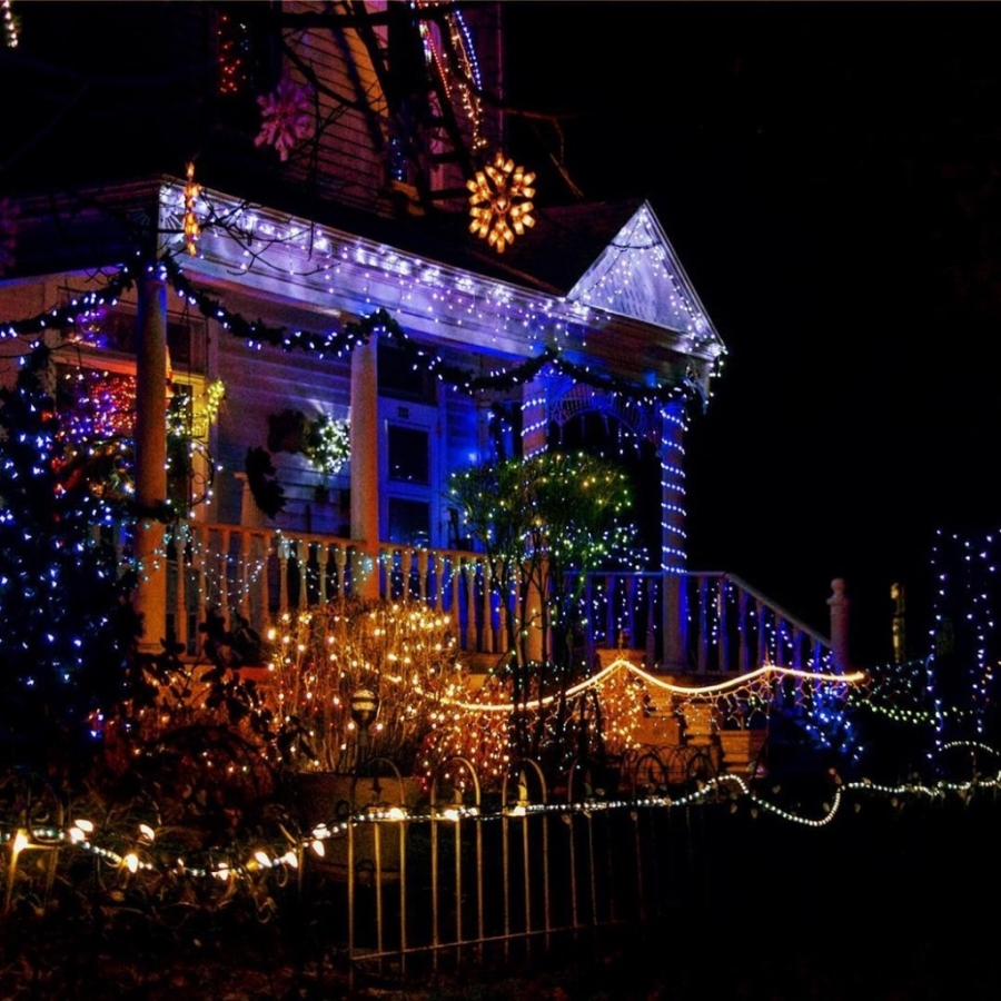 Khong khi Giang sinh da tran ngap tren duong pho Tay hinh anh 5