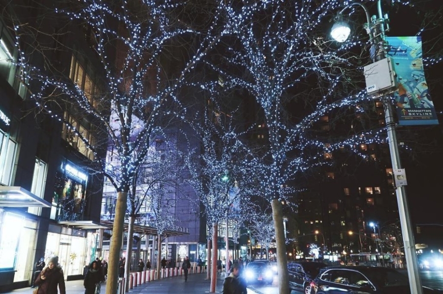 Khong khi Giang sinh da tran ngap tren duong pho Tay hinh anh 12