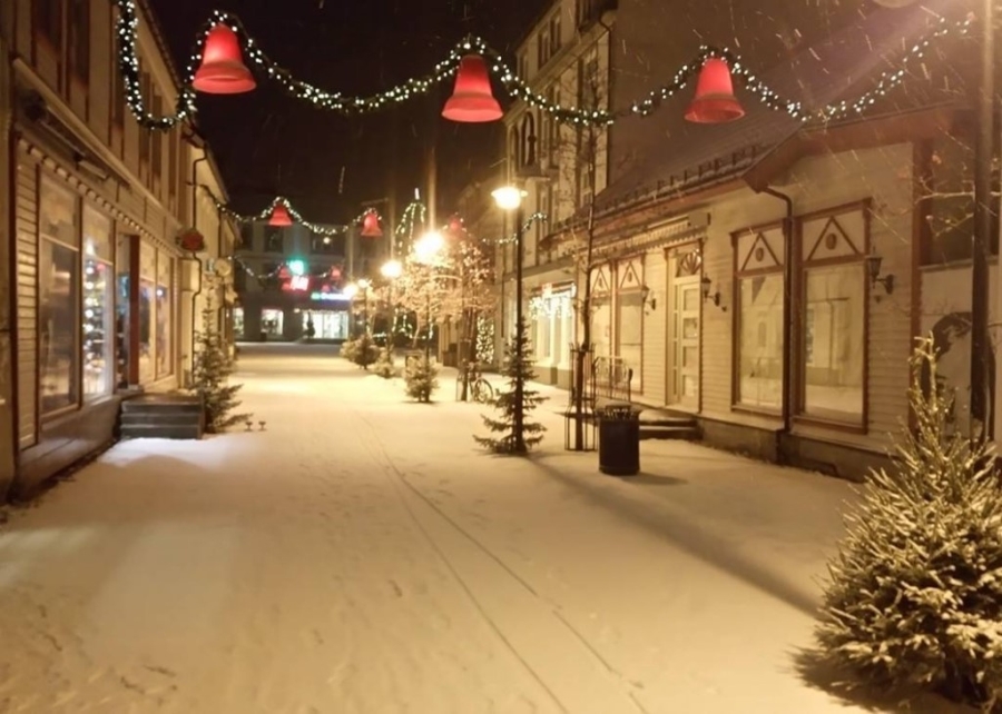 Khong khi Giang sinh da tran ngap tren duong pho Tay hinh anh 19