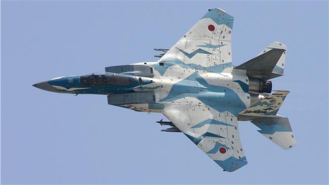 Máy bay chiến đấu F-15 của Nhật Bản (Ảnh: Press TV)