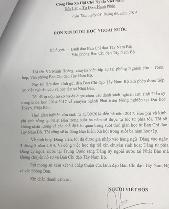 Vu pho 26 tuoi vao Dang sau 56 ngay o Ban Chi dao Tay Nam Bo hinh anh 1