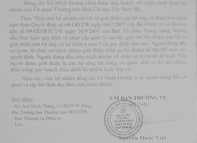 Vu pho 26 tuoi vao Dang sau 56 ngay o Ban Chi dao Tay Nam Bo hinh anh 2