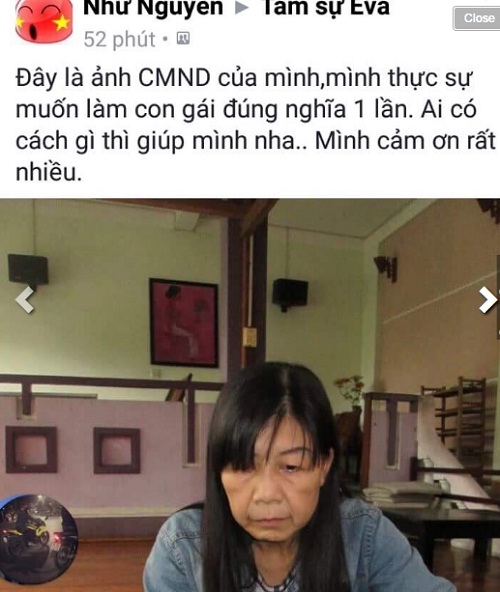 cu dan mang xot xa co gai 21 tuoi co guong mat lao hoa nhu cu 80 hinh anh 2