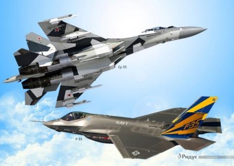  Cuộc chiến giữa Su-35 và F-35 Lightning II tiếp diễn - Ảnh 1.