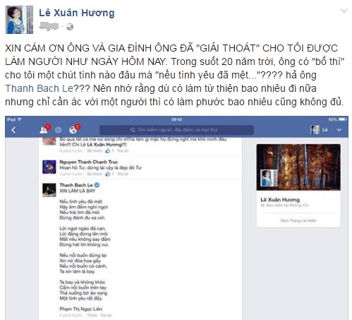 mc thanh bach noi gi khi vo cu “to” bi ong cam dao ruot chem? hinh anh 3