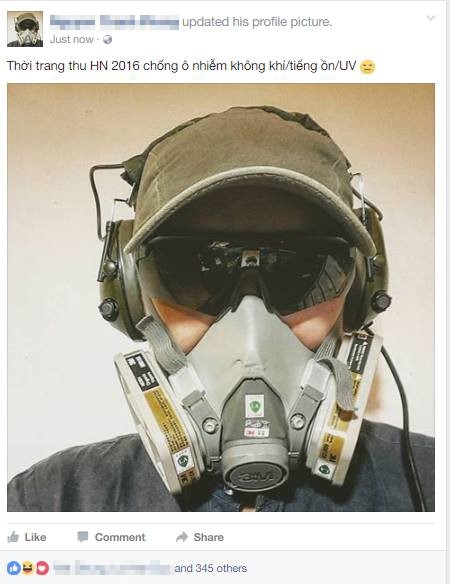 Nhieu nguoi lo lang khi chi so khong khi Ha Noi 'nguy hai' hinh anh 2