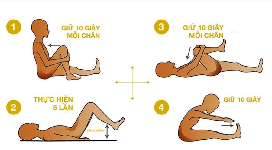 Bài tập một phút giảm đau lưng