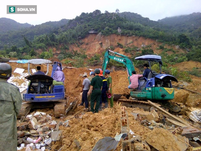 [CẬP NHẬT] Đào bới hàng nghìn khối đất đá, tìm kiếm nhiều người bị chôn vùi - Ảnh 8.