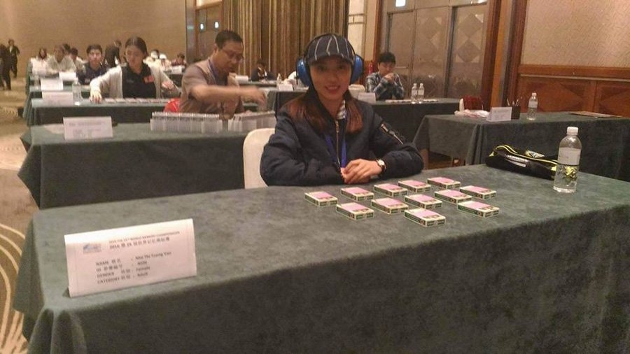 Cô gái Việt xinh đẹp tranh tài ở cuộc thi ‘siêu trí não’ thế giới
