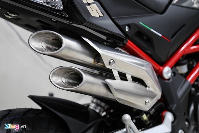 Chi tiet Benelli TNT125 gia 40 trieu, doi thu MSX tai VN hinh anh 9