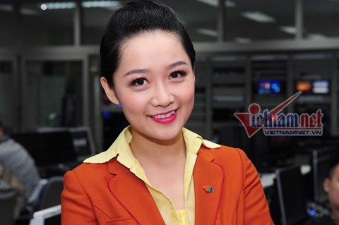 Hình ảnh không được lên sóng của BTV trẻ nhất Thời sự VTV