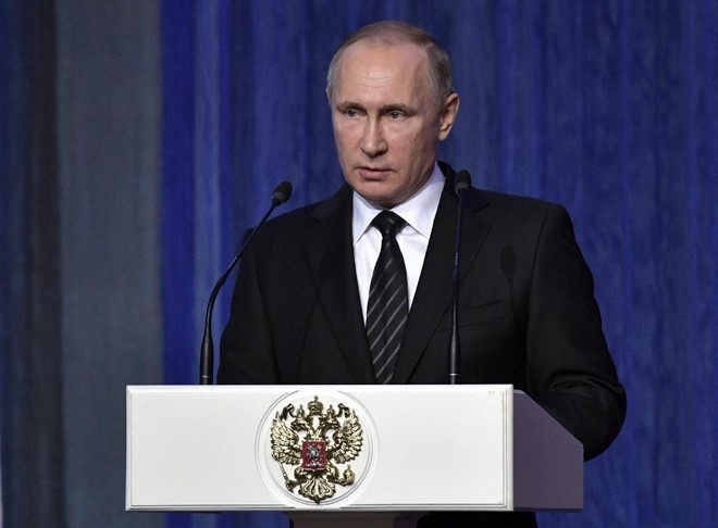 Tong thong Putin noi quan doi Nga manh hon moi doi thu hinh anh 1