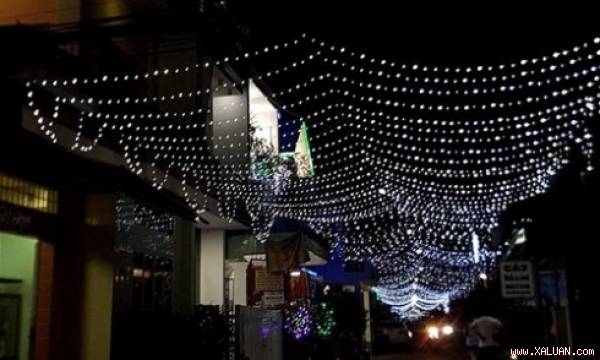 Image result for Hai vợ chồng bị điện giật từ đèn trang trí Noel