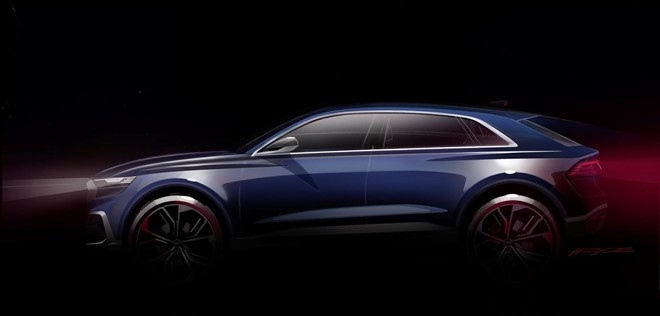 Audi Q8 E-tron lo hinh anh dau tien hinh anh 2