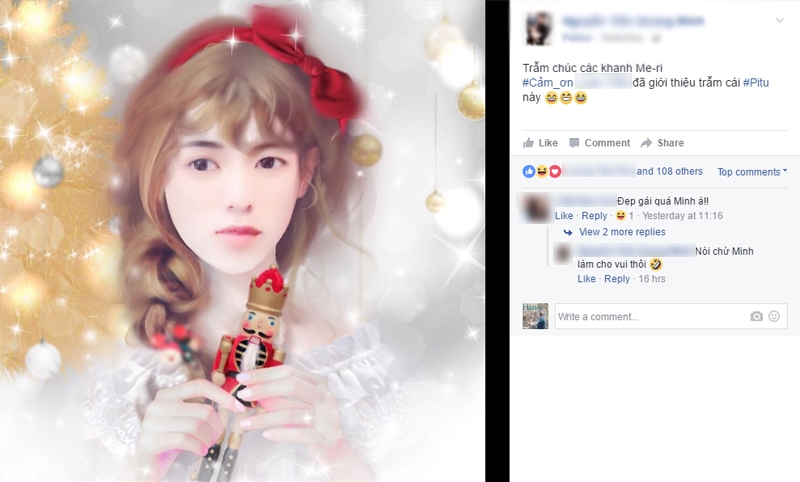 Một bức ảnh được chỉnh sửa đẹp như tranh