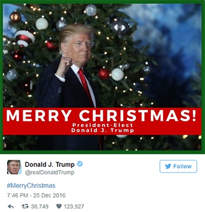 vo-chong-trump-don-giang-sinh-o-thanh-duong-tung-to-chuc-hon-le