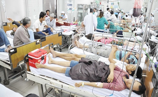 Khoa Cấp cứu Bệnh viện Chợ Rẫy sáng 27.12 /// Ảnh: Duy Tính