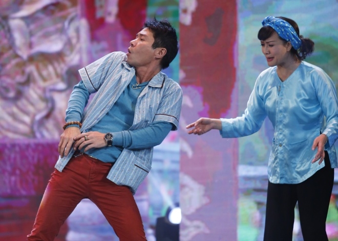 Xuân Bắc, Tự Long đóng giả Modern Talking, Boney M